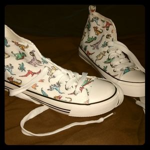 Hot topic dinosaur sneakers